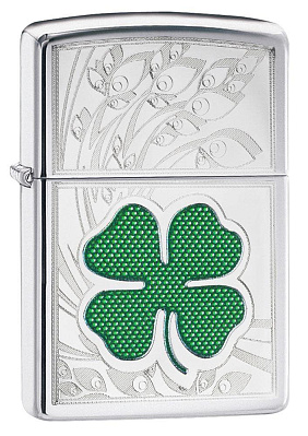 Зажигалка ZIPPO Classic с покрытием High Polish Chrome, латунь/сталь, серебристая, 38x13x57 мм (Серебристый)