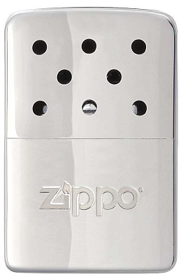 Каталитическая грелка ZIPPO, с покрытием High Polish Chrome, серебристая, на 6 ч, 51x15x74 мм (Серебристый)