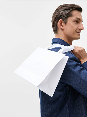 Пакет бумажный Manilla M, белый