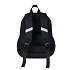Рюкзак TORBER CLASS X Mini, чёрный/жёлтый с орнаментом, полиэстер 900D + Мешок для обуви в подарок - Фото 4