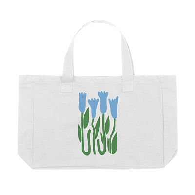 Сумка шопер полиэстер/хлопок 48*32*12, 340, 251