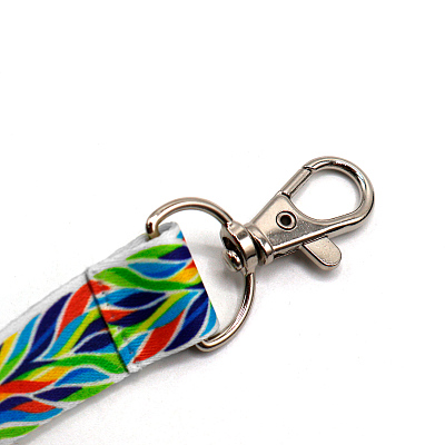 Ланъярд полноцветный Флюр с карабином