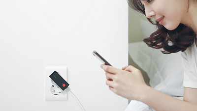 ПЗУ-сетевое ЗУ Solove W2, красный