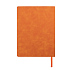 Ежедневник недатированный Solas, формат А5, с магнитом, оранжевый, кремовый блок в линейку - Фото 4