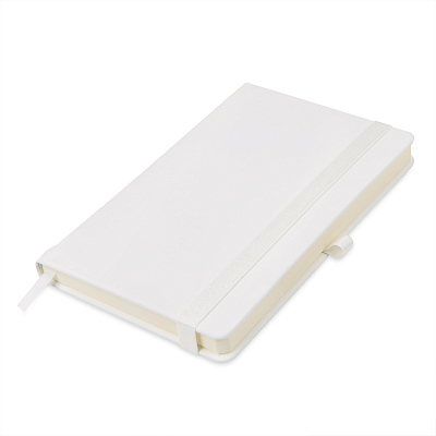 Ежедневник недатированный HAMILTON, A5, белый, кремовый блок
