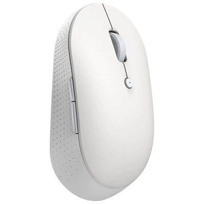 Мышь беспроводная Xiaomi Mi Dual Mode Wireless Mouse Silent Edition, белый