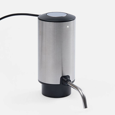 Электрический аэратор-дозатор для вина Tuoretta, серебристый