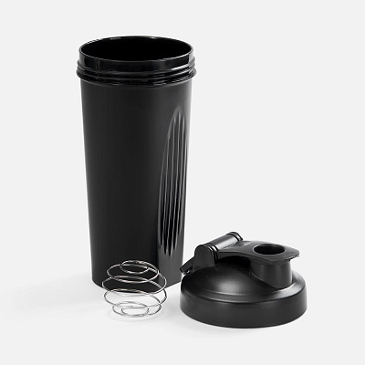 Спортивный шейкер Shake It Easy, черный