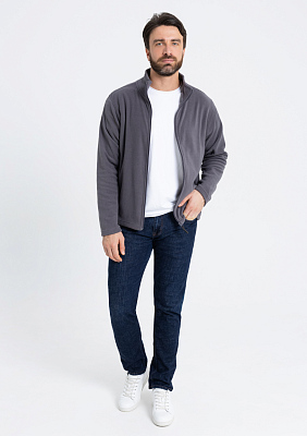 Толстовка унисекс STAN на молнии микрофлис 200, 21