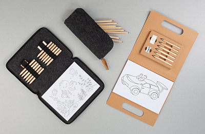 Набор для рисования "Штрих", натуральный