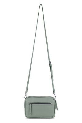 Сумка кросс-боди женская BUGATTI Almata, мятная, полиуретан, 21,5х6х15 см
