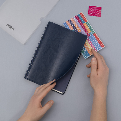 Ежедневник Виста Нео (Vista Neo) недатированный, синий