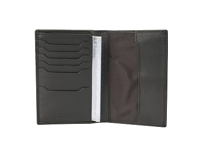 Бумажник для документов с ручкой Nueva Management Black