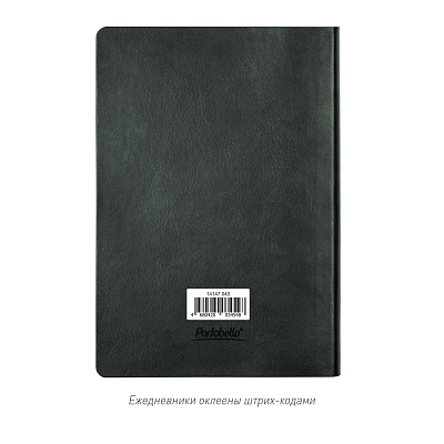 Ежедневник Voyage недатированный, темно-зеленый