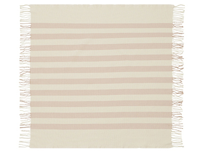 Плед Reglet из хлопка с бахромой