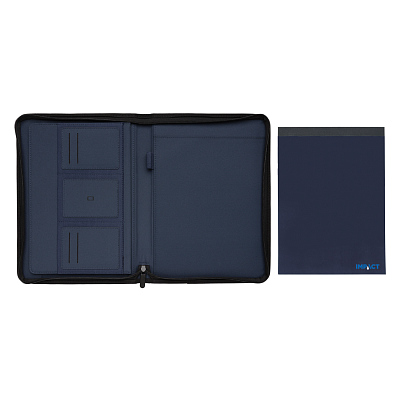 Органайзер Impact из RPET AWARE™ на молнии, А4