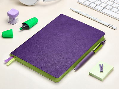 Ежедневник А5 датированный Boston на 2026 год