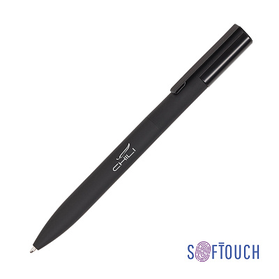 Ручка шариковая "Orion", покрытие soft touch, черный (Чёрный)