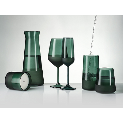 Бокал для шампанского Эмеральд (Emerald), зеленый
