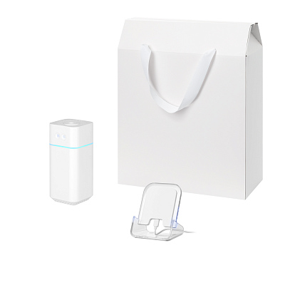 Подарочный набор Cloud NEO, Gloss NEO  (увлажнитель воздуха, зарядное устройство) (Белый)