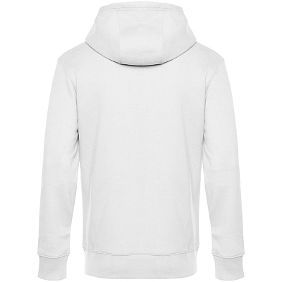 Толстовка с капюшоном унисекс King, белая