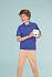 Рубашка поло детская Summer II Kids 170, ярко-синяя - Фото 5