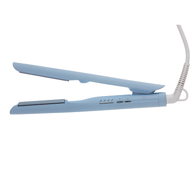 Щипцы для волос DEWAL BEAUTY Blossom 20x75 мм, голубые