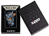 Зажигалка ZIPPO Darts с покрытием Black Matte, латунь/сталь, черная 38x13x57 мм - Фото 6