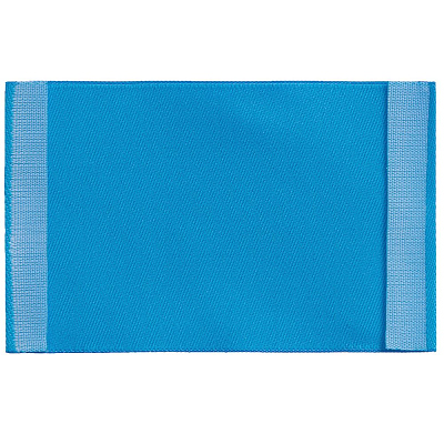 Лейбл тканевый Epsilon, XL, голубой