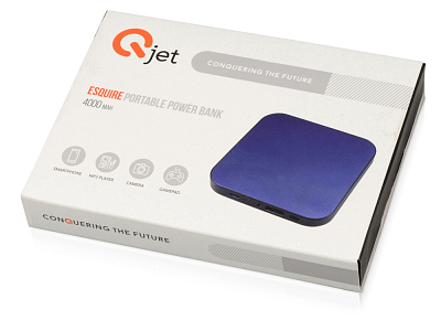 Портативное зарядное устройство Esquire, 4000 mAh