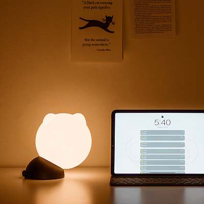 Силиконовый ночник Solove Night light 001D, черный