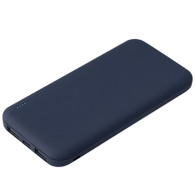 Внешний аккумулятор с подсветкой Люче (Luce) 10000 mAh, синий