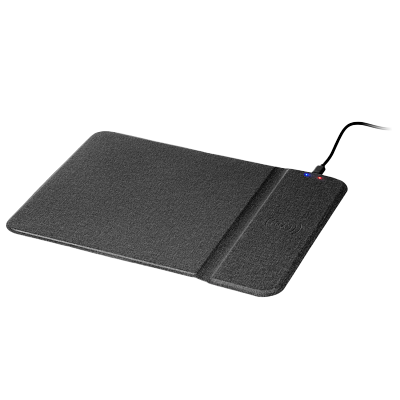 Коврик для мыши с беспроводным зарядным устройством 15W Онор (Honor) (Чёрный)