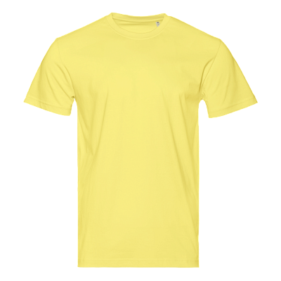 Футболка унисекс STAN, хлопок 150, 51 (Светло-лимонный)