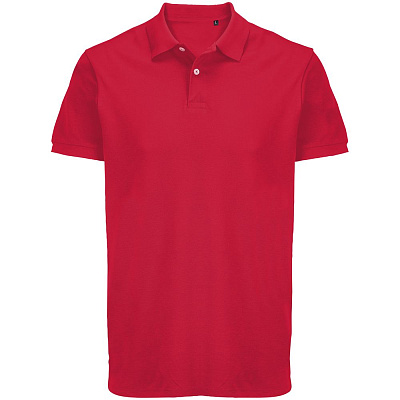 Рубашка поло унисекс Pacific, красная (Красный)
