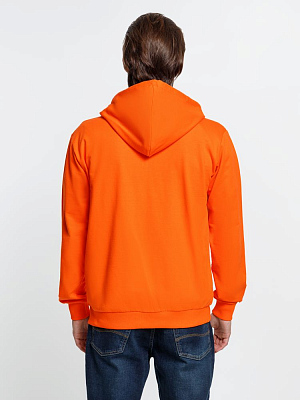 Толстовка на молнии с капюшоном Siverga 2.0, оранжевая