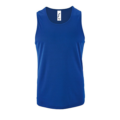 Майка мужская Sporty TT Men, ярко-синяя (Синий)