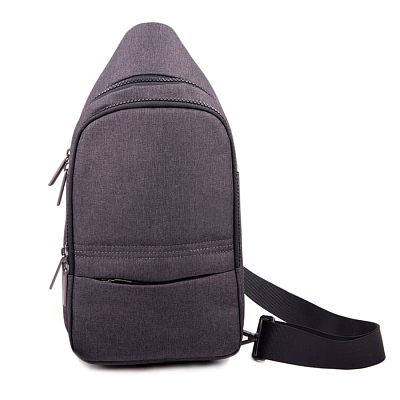 Сумка на плечо CORE, серый, 100% полиэстер 