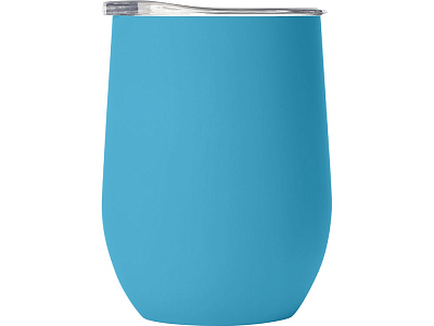 Вакуумная термокружка Sense Gum, непротекаемая крышка, soft-touch