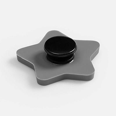 Джибитс из ПВХ «Звезда», серый