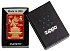 Зажигалка ZIPPO Eastern Design с покрытием Metallic Red, латунь/сталь, красная, 38x13x57 мм - Фото 6