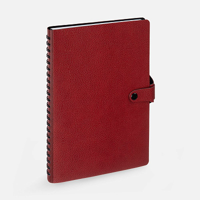 Ежедневник Strep Front на заказ, недатированный, красный