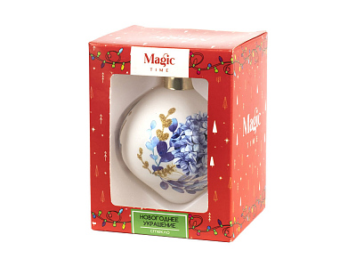 Стеклянный шар  Цветочный бум