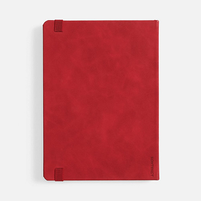 Ежедневник Urban Metal, недатированный, красный