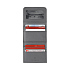 Бумажник VICTORINOX Travel Essentials Tri-Fold Wallet, серый, полиэстер, 9x2x10 см - Фото 4