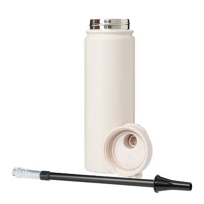 Термобутылка вакуумная герметичная Savona, бежевая