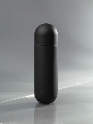 Термос Tubula Soft Touch, черный