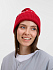 Шапка Adventino, красный с молочным - Фото 4