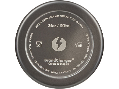 Бутылка для воды Athletica, 1000 мл