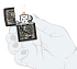 Зажигалка ZIPPO Gory Tattoo с покрытием Black Matte, латунь/сталь, черная, матовая, 38x13x57 мм - Фото 5